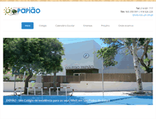 Tablet Screenshot of papiao.pt